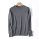 thumbnail image 2 of 2024 Autumn Winter women's cashmere sweater men's cashmere sweater knitted sweater long sleeved pullover sweater cashmere Couple, 2 of 5