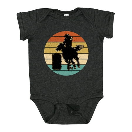 

Inktastic Rodeo Barrel Racing Cowgirl Gift Baby Girl Bodysuit