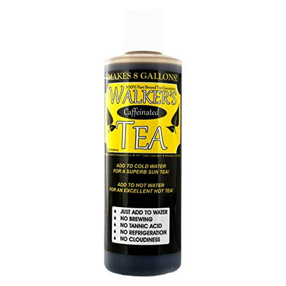 Liquid Tea Concentrate with Caffeine - Makes 8 Gallons!