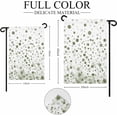 thumbnail image 2 of Watercolor Green Polka Dot Garden Flags 12x18 Inch Double Sided Welcome Yard Flags for Outdoor Decor Abstract Geometric Pattern Yard Outside Seasonal Decoration, 2 of 6