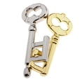 thumbnail image 4 of Runquan 5X Alloy Mind Interlock Keys Brain Teaser Puzzles Intelligence Game Trick Toy 5 Pcs, 4 of 7