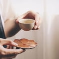 thumbnail image 3 of Durable Heat Resistant Wooden Coasters Kitchen Placemat Rosewood Kitchen Accessories Wood Pads Petal Coaster Coffee Mug Pad Tea Cup Mat, 3 of 8