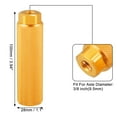 thumbnail image 6 of Unique Bargains 1Pair Aluminum Alloy BMX MTB Bike Bicycle Rear Foot Pegs Footrests Fit 3/8 Inch Axles Yellow, 6 of 7
