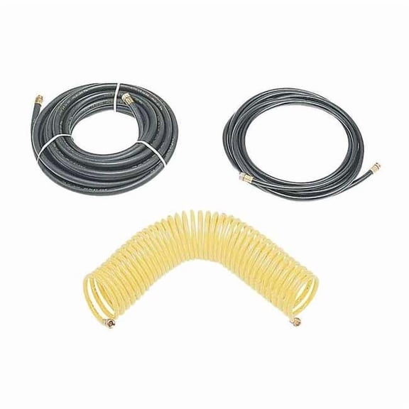 Msa Safety Air-Supply Hose, Neoprene, Brass, 50ft 455022