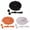 Black+White+Orange, variant on Elastic No Tie Shoelaces 3-Pack - Tieless Stretch Laces for Athletic Sneakers, Quick Lock Slip-On Strings