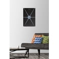 thumbnail image 2 of Star Wars: Saga - S. Preston Minimalist Tie Fighter Wall Poster with Pushpins, 14.725" x 22.375", 2 of 6