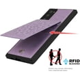 thumbnail image 2 of for Galaxy S20 FE Wallet Case with RFID Blocking Card Holder for Girls Women,PU Leather Magnetic Buttons Portrait Stand Wrist Strap Case for Samsung Galaxy S20 FE 5G 6.5",Mandala Purple, 2 of 14