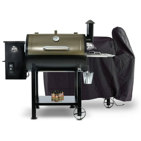 Pit Boss 820D Wood Pellet Grill with Cover and Spice Pack