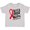 AC-Heather Grey, variant on Never Stop Fighting Stroke Awareness Red Ribbon Boys or Girls Baby T-Shirt