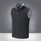 thumbnail image 2 of Otoño de los hombres Chaleco de lana chaqueta de invierno Casual Chaleco de felpa forro cortavientos abrigo térmico senderismo Camping esquí Chaleco 5XL, 2 of 4