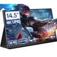 thumbnail image 1 of Monitor portátil para juegos ZSCMALLS 14.5" 4K 60Hz IPS HDR, 1 of 8