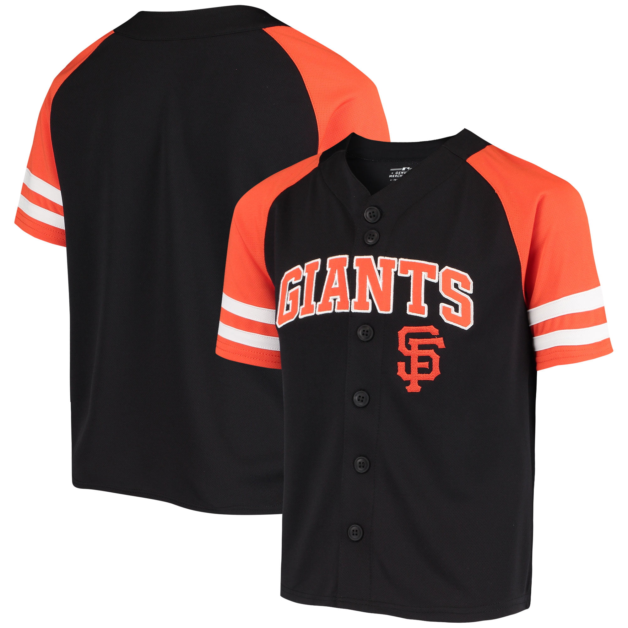 San Francisco Giants Youth Team Jersey - Black/Orange - Walmart.com - Walmart.com