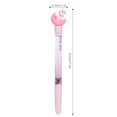 thumbnail image 5 of Black Gel Pen Liquid Paillette Handle Cartoon Cap Painting Writing Stationery Soft RubberPink Pen Holder, 5 of 5