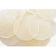 thumbnail image 3 of 50 Capiz Shells White Round 1" diameter No Holes Crafts Windchimes Shellcraft, 3 of 5