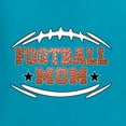 thumbnail image 2 of Wild Bobby, Football Mom, Sports, Women Tri-Blend Racerback Tank Top, Vintage Turquoise, Medium, 2 of 4
