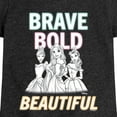 thumbnail image 3 of Disney Princess - Brave Bold Beautiful - Toddler & Youth Girls Short Sleeve Graphic T-Shirt, 3 of 5
