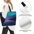 thumbnail image 3 of Easygdp Night At Lake Aurora Bolsas Tote para Mujer, Bolsos de Hombro para Viaje, Bolsos de Mano de Gran Capacidad para Compras y Trabajo, 3 of 8