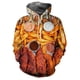 thumbnail image 3 of Sudadera con capucha con estampado 3D de hamburguesas y patatas fritas, moda informal, divertida, con patrón de comida rápida, sudaderas con capucha para hombre, manga larga, abrigo de gran tamaño, 3 of 5