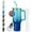 Green Blue Gradient, variant on 40oz Water Bottle,Insulated Tumbler with Lid and Straw,Keep Cold 34-Hrs & Hot 10-Hrs Travel Coffee Mug,Water Jug Gifts for Women Men