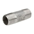thumbnail image 2 of Smith-Cooper  1-1/4 in. MPT   x 2 in. L Stainless Steel  Nipple, 2 of 2
