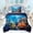 Blue Orange, variant on Erosebridal Marine Animal Whale Twin Comforter Sets 3-Piece For Boys Girls,Sea Wildlife Bedding Set For Kids Teens,Navy Blue Reversible,Luxury Bedroom Decor