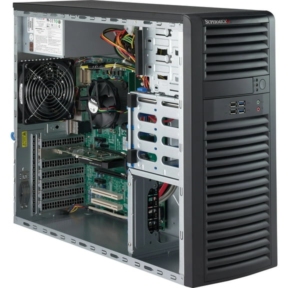 Supermicro Workstation 5039A-IL Barebone System Mid-tower - Intel C236 Chipset - Intel Pentium, Intel Celeron Processors - Integrated Board X11SAE