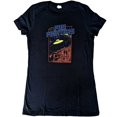 thumbnail image 1 of Foo Fighters T-Shirt en Coton pour Femmes 2015 Tournée Européenne Ovni, 1 of 2