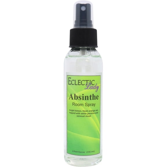Absinthe Room Spray by Eclectic Lady, 4 Ounces, Fragrant Aromatic Room Mist For Home, Room, Office