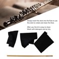 thumbnail image 4 of Paño de limpieza de flauta kit profesional de limpieza de flauta de arce fácil de usar para instrumentos de viento de madera ANGGREK  Otros, 4 of 8