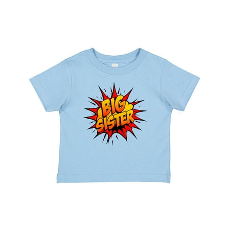 

Inktastic Big Sister Super Hero Gift Baby Girl T-Shirt