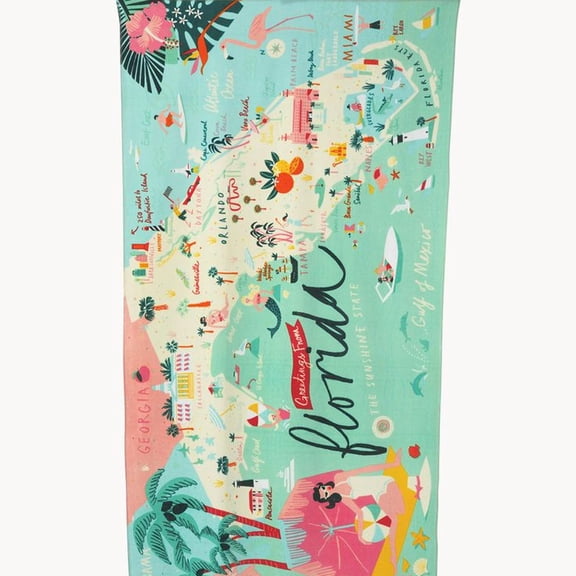 Florida Beach Towel