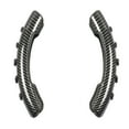 thumbnail image 2 of Funda de ABS para volante de coche, funda protectora silenciosa para la mayoría de vehículos y camiones. grano de fibra de carbono, 2 of 9