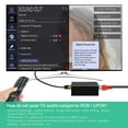 thumbnail image 2 of Digital To Analog Audio Converter,dac Digital Spdif Optical To Analog L/r Rca & 3.5mm Aux Stereo Au, 2 of 3