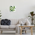 thumbnail image 2 of Stupell Industries Modern Green Leaf Abstraction Botanical & Floral Painting Unframed Art Print Wall Art, 12 x 12, 2 of 6