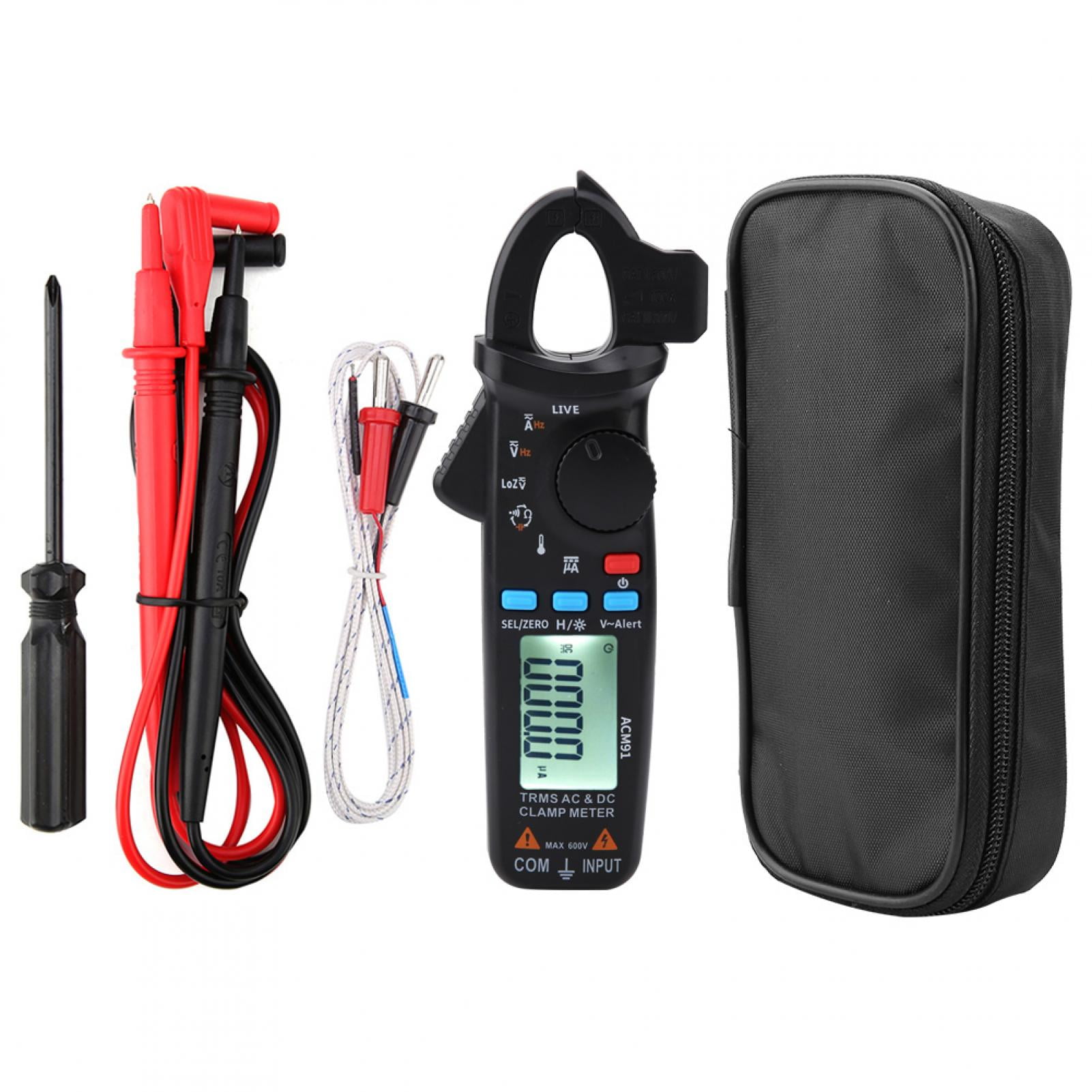 LHCER Clamp Meter, Clamp Ammeter, Low Impedance Measuring Frequency For
