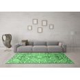 thumbnail image 3 of Ahgly Company Indoor Square Persian Emerald Green Traditional Area Rugs, 6' Square, 3 of 4