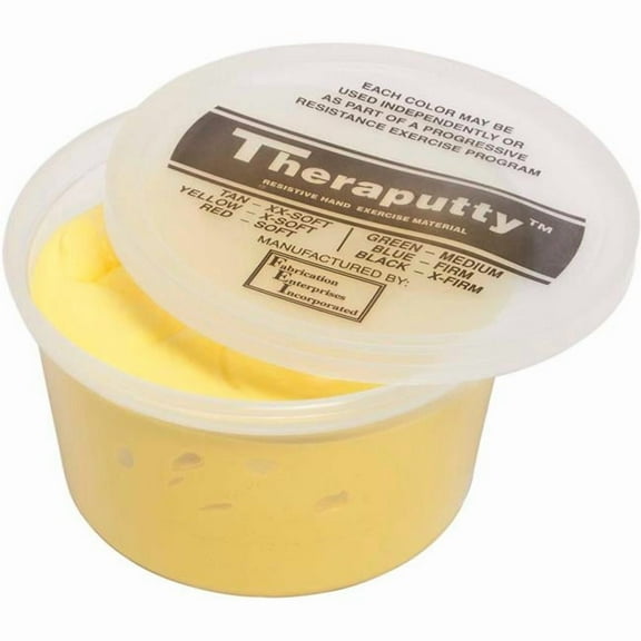 Fabrication B2176919 Thera-Putty Standard Exercise Putty - Yellow - X-Soft - 1 lbs