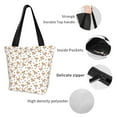 thumbnail image 3 of Bingfone Labrador Retriever Dog Women Shoulder Tote Bags Casual Bag Ladies Shopping Handbag, 3 of 6