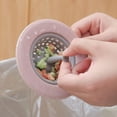 thumbnail image 4 of Colador de fregadero de cocina de paja de trigo de silicona Desagüe de ducha de baño Tapa de desagüe de fregadero Colador de fregadero Filtro de cabello de alcantarillado, 4 of 6