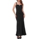 thumbnail image 1 of INSPIRE CHIC Vestidos de Prom 2025 para Mujeres con Tirantes Elegantes para Invitadas de Boda Cóctel Maxi Gown Formal con Inserción de Encaje M Negro, 1 of 5