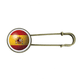 thumbnail image 1 of nacional en la Copa Mundial de fútbol de España EsES Broche De Broche De Metal Antiguo Unbranded M, 1 of 3