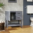 thumbnail image 4 of CoSoTower 30in Gray Bathroom Vanity and Sink Combo, 4 of 9