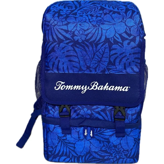 Tommy Bahama Backpack Cooler (18.5Lx7Wx11D", Vibrant Blue)