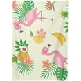 thumbnail image 6 of Coolnut Flamingo With Tropical Elements Tablecloth Modern Table Cover for Home Decoration, Spill Proof Cloth Washable for Dinner Picnic, 60"x108", 6 of 6