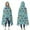 Cartoon Construction Vehicles-1, variant on Wearable Blanket,Cartoon Construction Vehicles Geometric Shapes Hooded Wearable Flannel Blanket for Adults & Teens,Winter Poncho Shawl Wrap Cape Cozy Anti-Pill,50"x60"