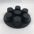 thumbnail image 2 of Molde de silicona para freidora de aire, 7 cavidades, magdalenas, magdalenas, tazas para hornear, molde para pasteles (18 cm) Ehuebsd Libre de BPA, 2 of 9