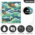 thumbnail image 4 of GZHJMY Cute Turtle Dishwasher Magnet Cover Dishwasher Front Door Cover Magnet Sticker, Trimmable Refrigerator Dishwasher Magnetic Decals Kitchen Appliance 23 x 26 Inches Home Decor, 4 of 6