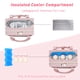 thumbnail image 2 of Bolsa para Extractor de Leche Portátil Jaffzora con Enfriador Rosa, 2 of 8