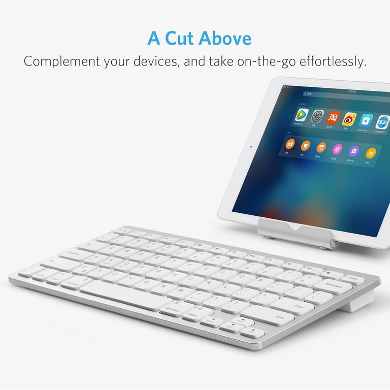 Anker Ultra Compact Profile Wireless Bluetooth Keyboard for iOS, Windows and Mac - Walmart.com