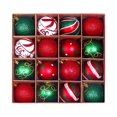 thumbnail image 1 of 16 bolas navideñas colgantes para árbol de Navidad. Estilo A, 1 of 9